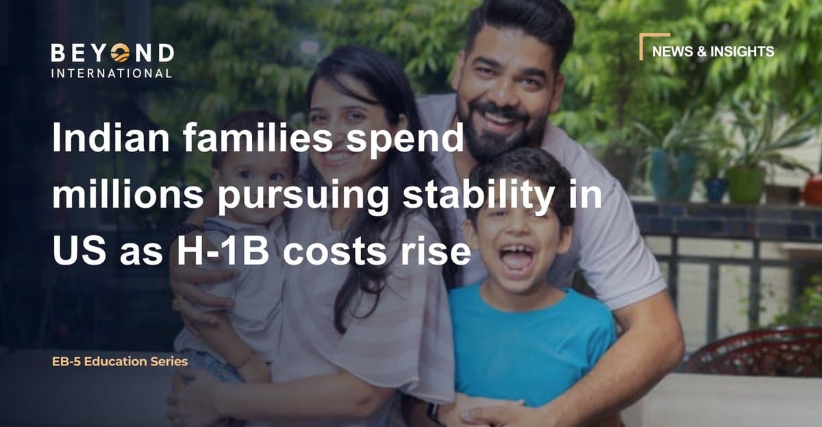 Jenny Zhan in American Bazaar: How Rising H-1B Costs Are Reshaping Indian Families' Path to U.S. Residency