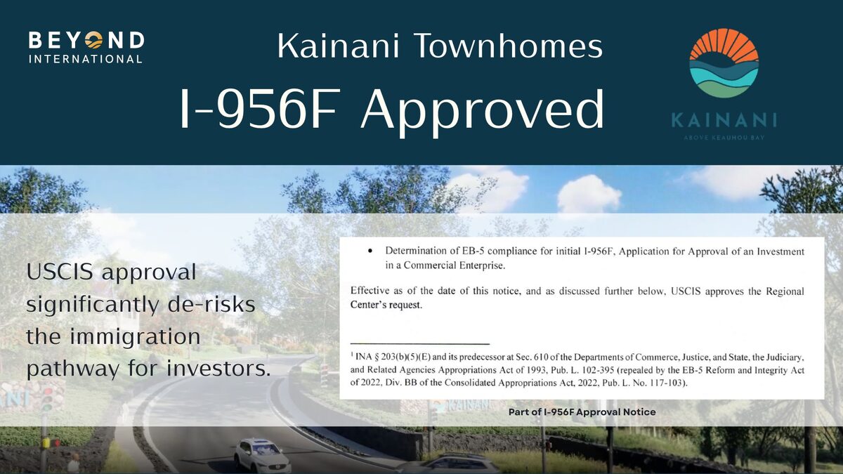 Kainani Townhomes I-956F Approved: Kona Site Visit Confirms Steady Progress